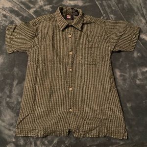 🛍5for$25🛍Boys Green plaid shirt